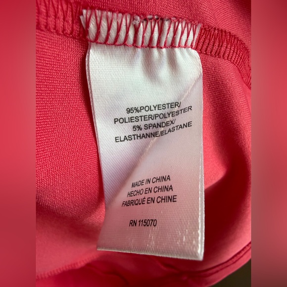 Nina Leonard size large used Elegant Pink Sleeveless Dress - Picture 8 of 11